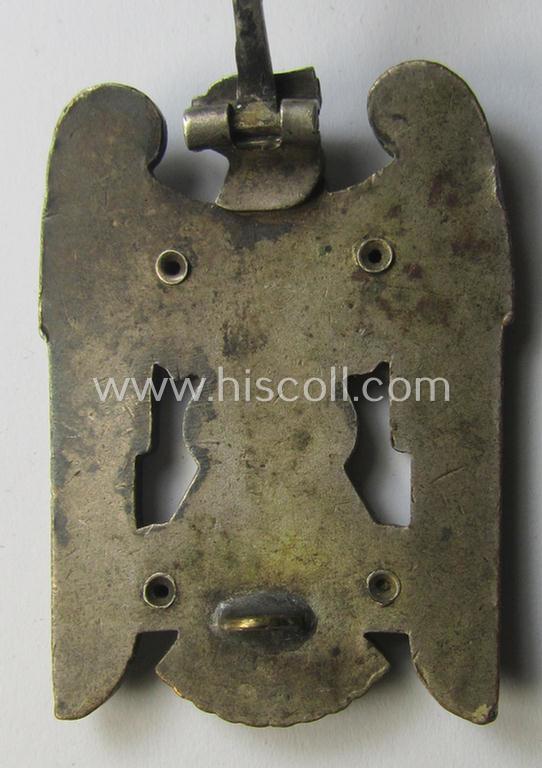 Superb - and not that easily found! - 'Schlesisches Bewährungsabzeichen der I. Stufe ohne Schwerter' (being an unmarked- and I deem 'Extra Qualität'-example, as was produced by an unidentified maker)