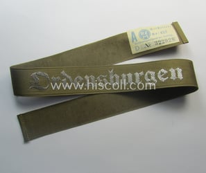 Superb - full length and 'flat-wire'-woven! - 'N.S.D.A.P.'-...