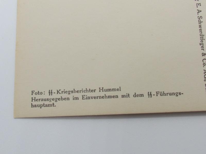 Postcard : Unsere Waffen-SS