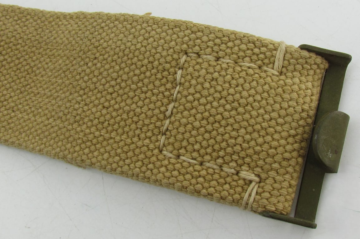 Wehrmacht Heer / Luftwaffe Tropical EM's combat webbing belt