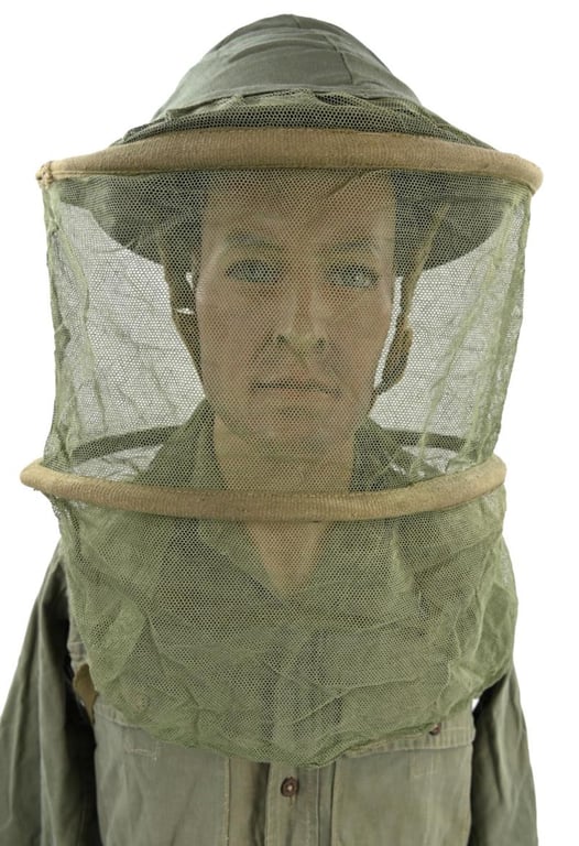 British WW2 JG Musquito Helmet Net 1944