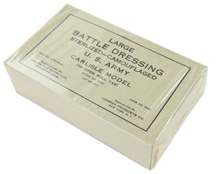US WW2 Medical Large Battle Dressing