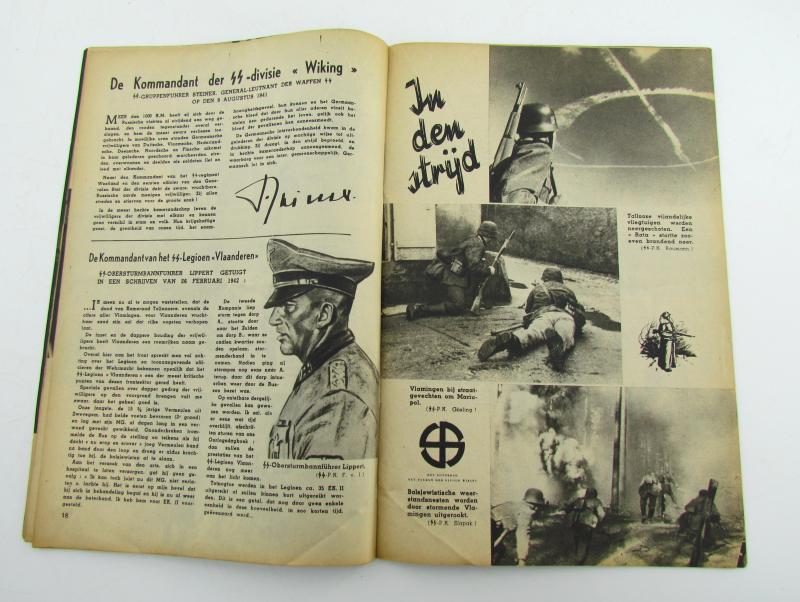 “Vlamingen op!” Waffen-SS Recruitment Brochure – Flanders, ca. 1941–1942