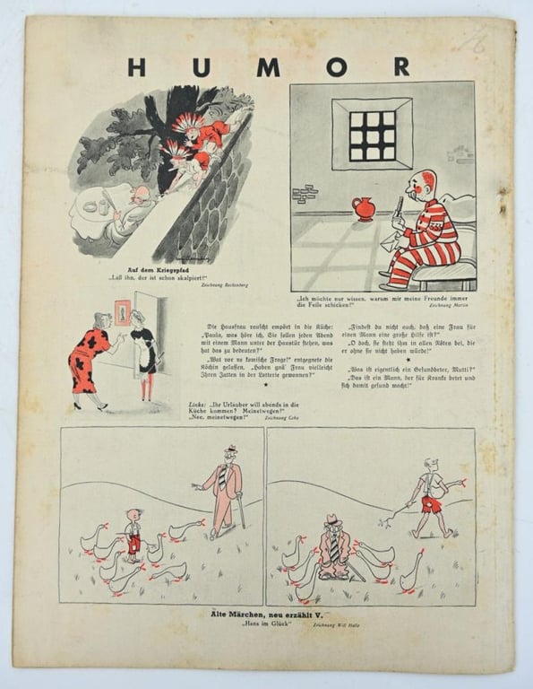 German Third Reich Magazine 'Die Woche' 1940