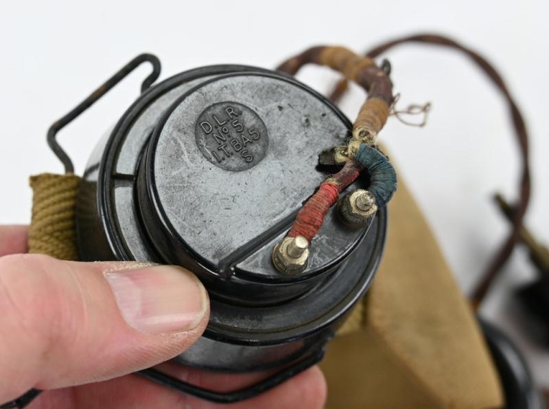 British WW2 Wireless 38 Headphone DRL No.5 1944
