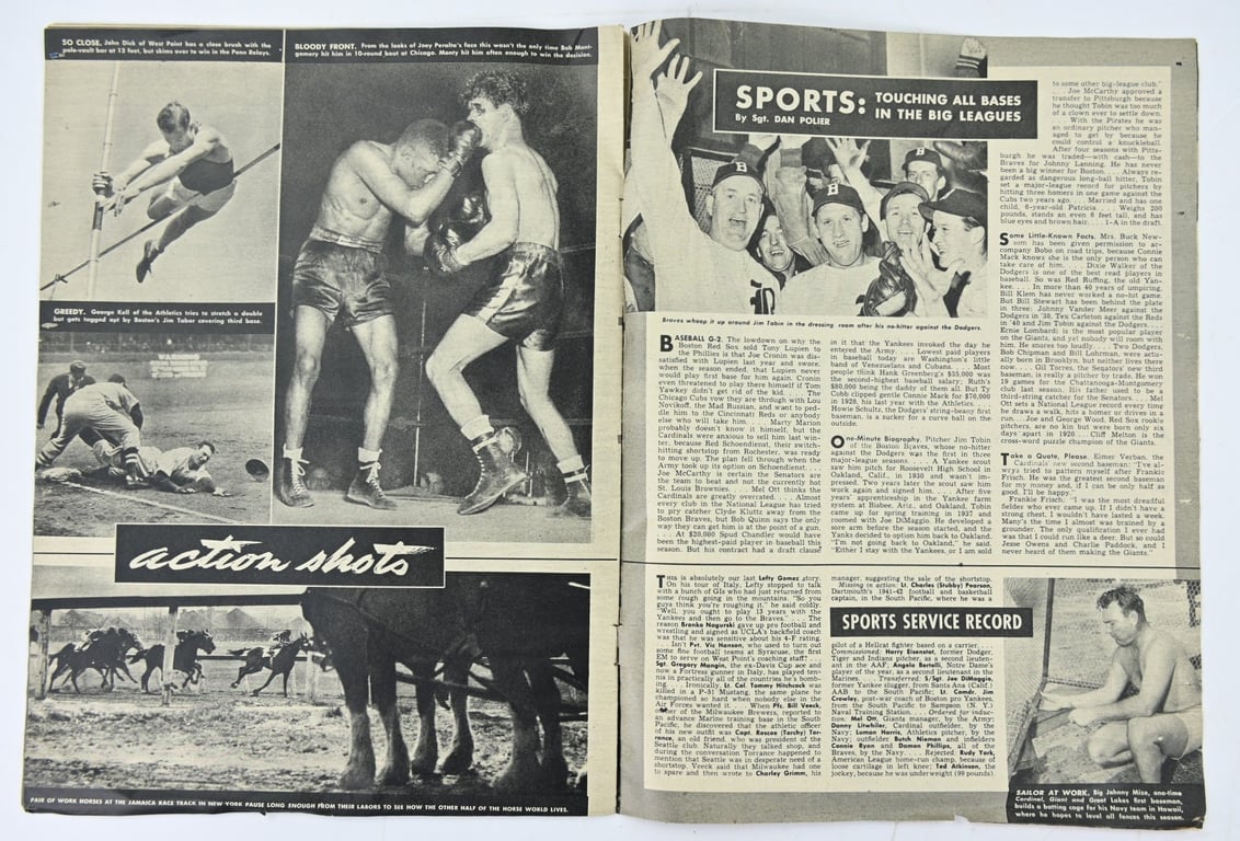 US WW2 Yank Magazine June 11th, 1944 Liberation Edition