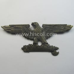 Superb, Italian Waffen-SS 'volunteer' visor-cap eagle as was...