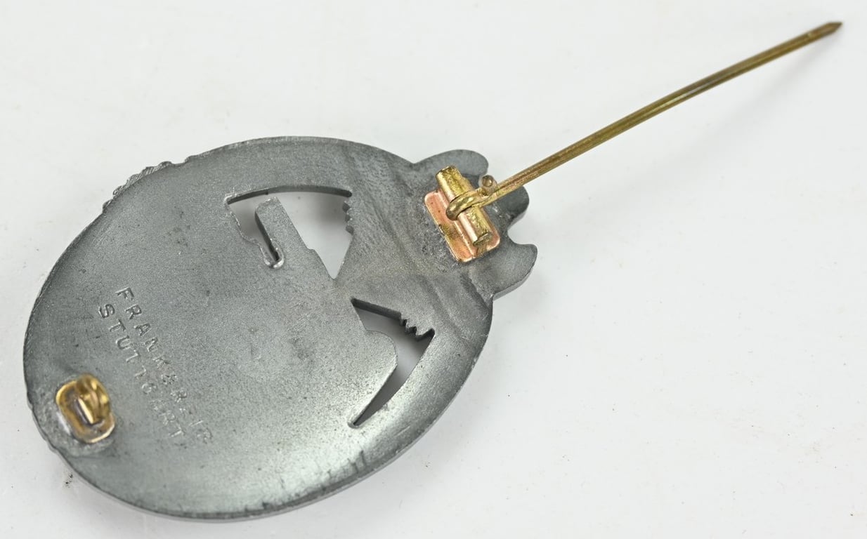 German WH Panzer Assault Badge in Silver