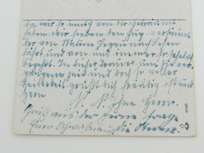 Wehrmacht Artwork Song Postcard