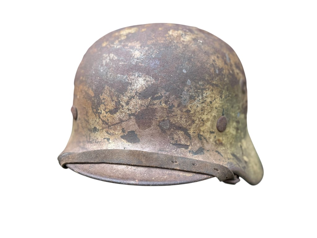WH (HEER) M40 Camouflaged Helmet