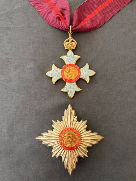 KBE 1st Type MILITARY 1916 KNIGHTHOOD, ORDER OF THE BRITISH EMPIRE SET.