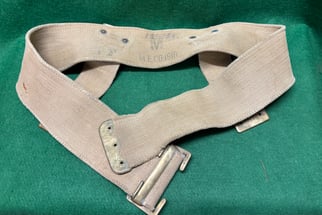 1908 Pattern Web Equipment Waistbelt dated 1910