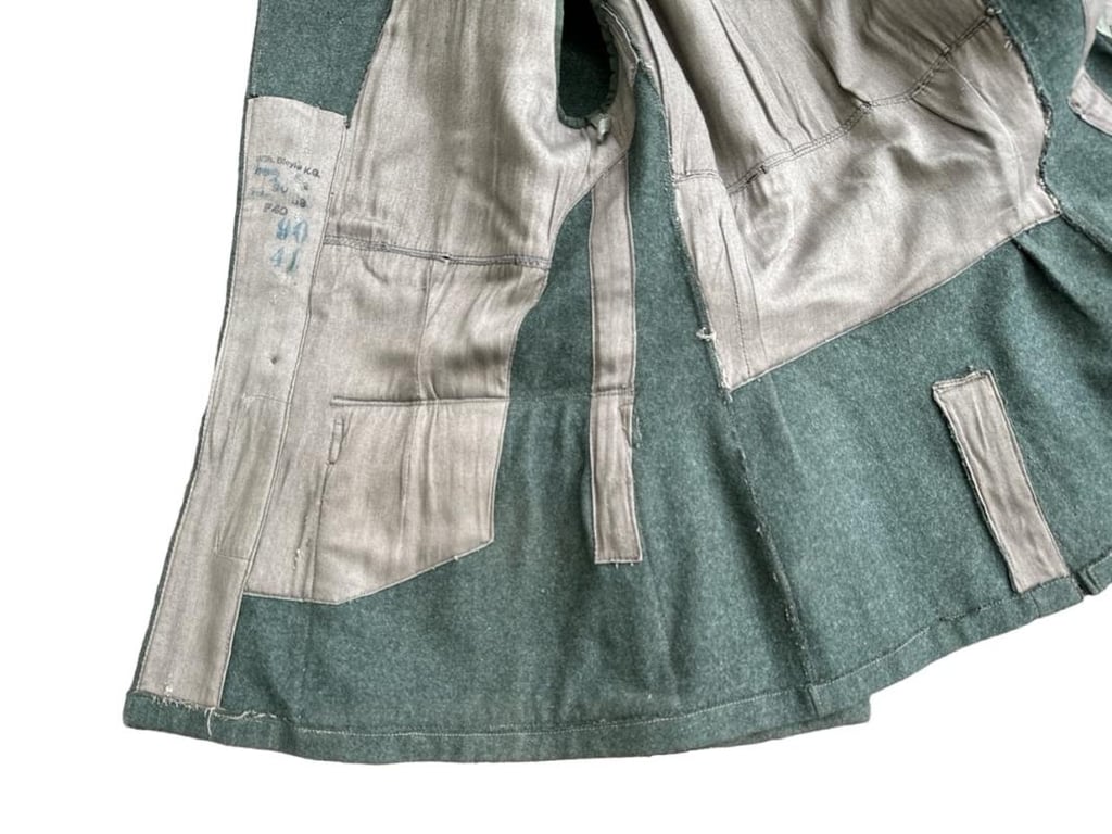 Wehrmacht M36 Officer ( Major ) Panzerzug ( Armoured train ) Tunic with insignia