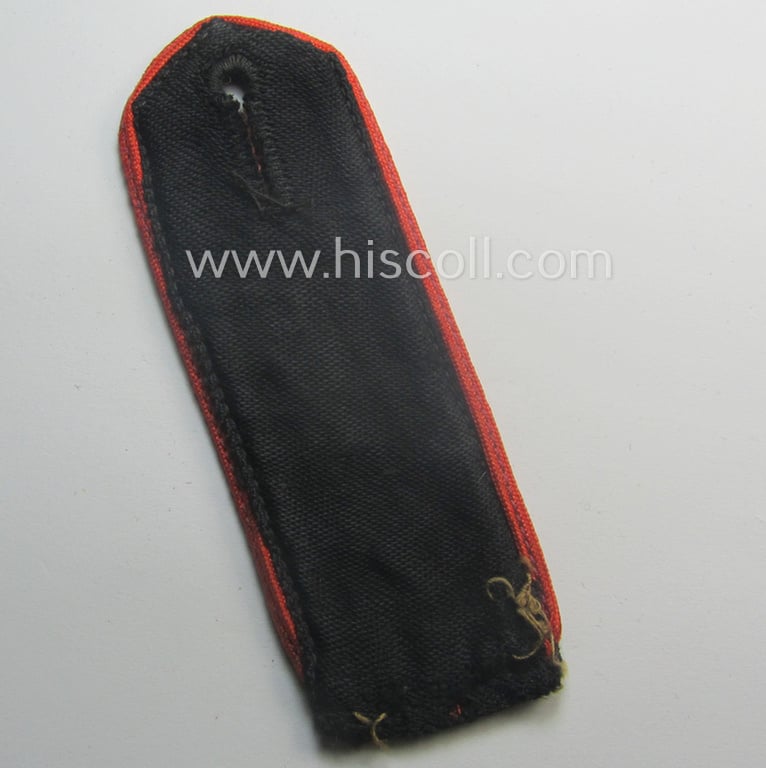 Attractive - and rarely seen! - 'Allgemeine-HJ'- (ie. 'Hitlerjugend') 'cyphered' shoulderstrap for usage by a: 'Hitlerjunge' who was attached to the: 'Bann Nürnberg'
