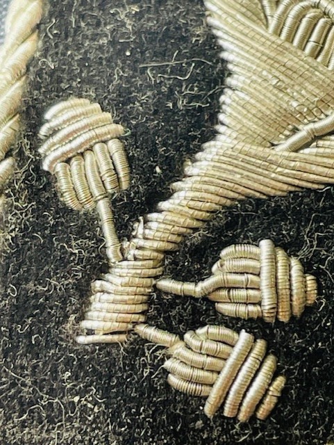 FINE PAIR OF ORIGINAL GERMAN WWII WAFFEN -SS HIGH RANKING COLLAR PATCHES