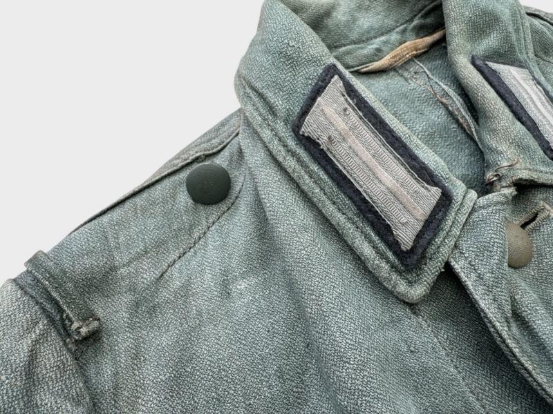 Wehrmacht ( Heer ) ‘Drillich’ (HBT) M42 Field Blouse (Feldbluse)