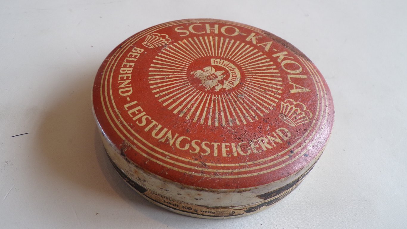 Pre-War Hildebrand Scho-Ka-Kola Tin