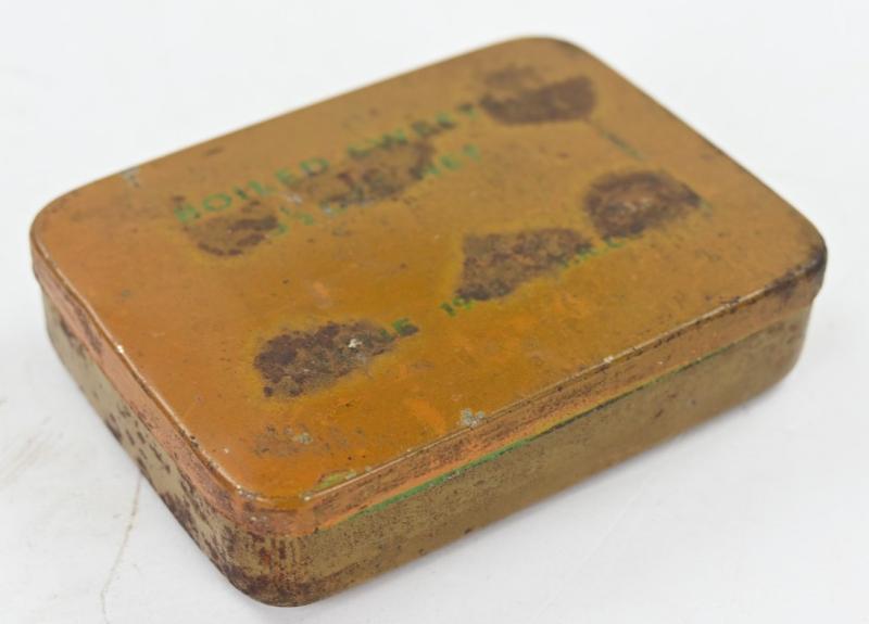 British WW2 Boiled Sweets Tin Can