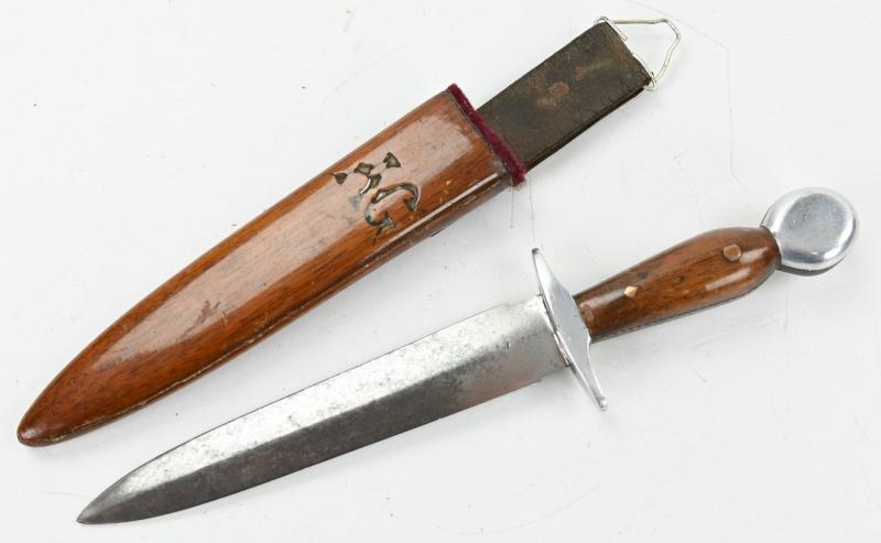 US WW2 Shop Made Fighting Knife