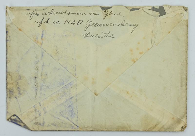 Dutch NAD Fieldpost Letter in Envelop