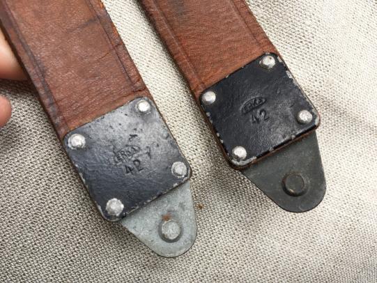 German FF33 Field Telephone Leather Carrying Strap