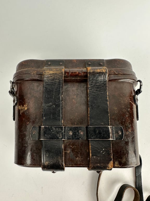 Original German 6x30 ddx Binoculars with Red Bakelite Case