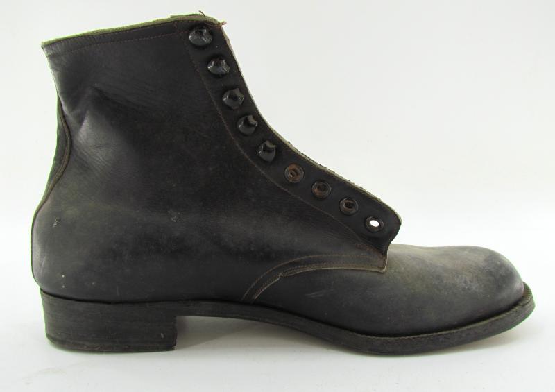German Wartime M37 Style Dress Shoes ( 1942 )