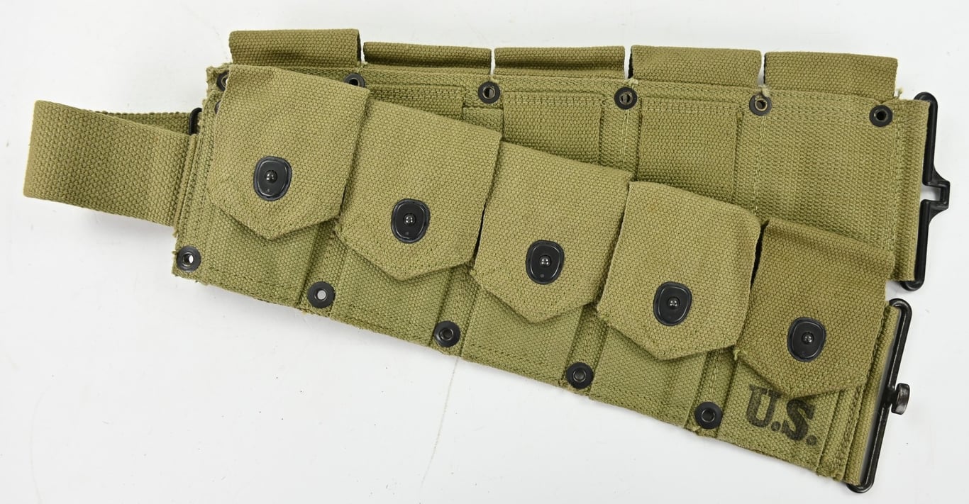 US WW2 M1 Garand Ammo Belt 1943