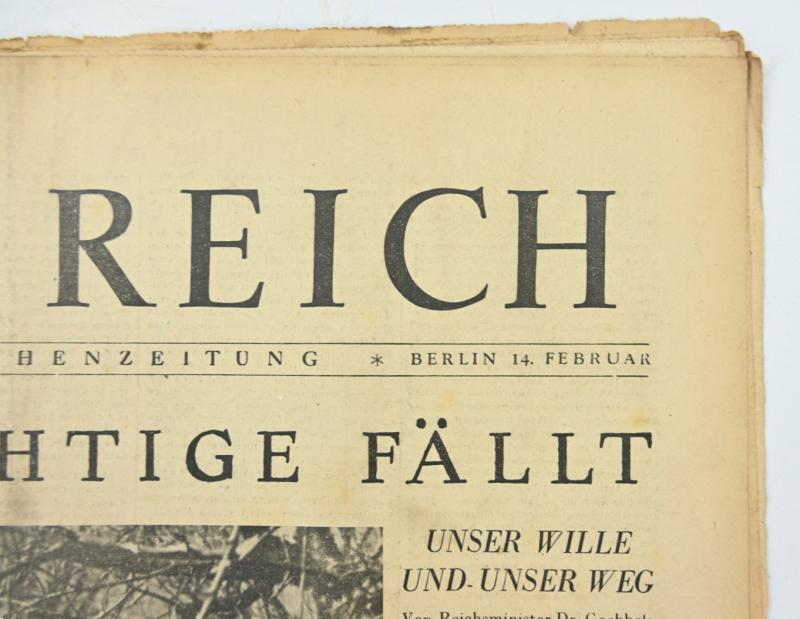 German Newspaper “Das Reich” 14 February 1943