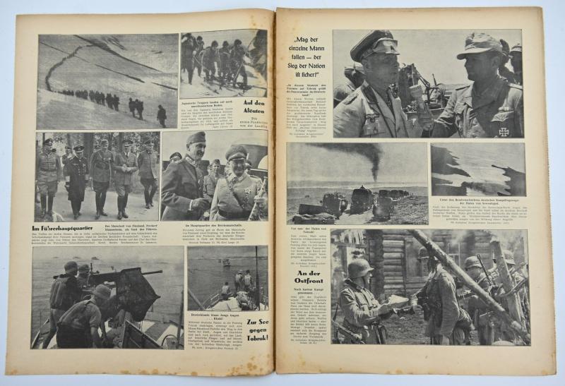 German Berliner Illustrierte Zeitung Newspaper 1942