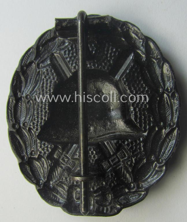 WWI-pattern black-class wound-badge (ie.: 'Verwundeten Abz. in Schwarz')