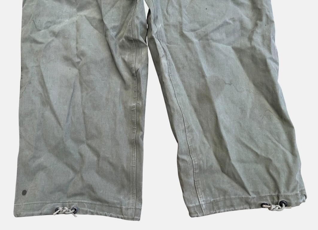 U.S. WW2 Navy waterproof foul weather bib overall