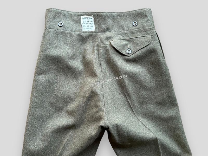 British WWII Battlesdress Trousers -1942-