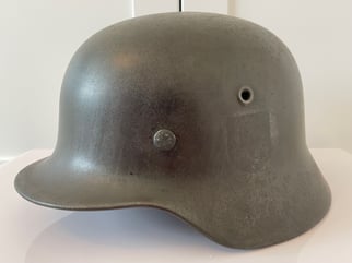 TOTALLY ORIGINAL RARE GERMAN WWII ARMY M40 DD...