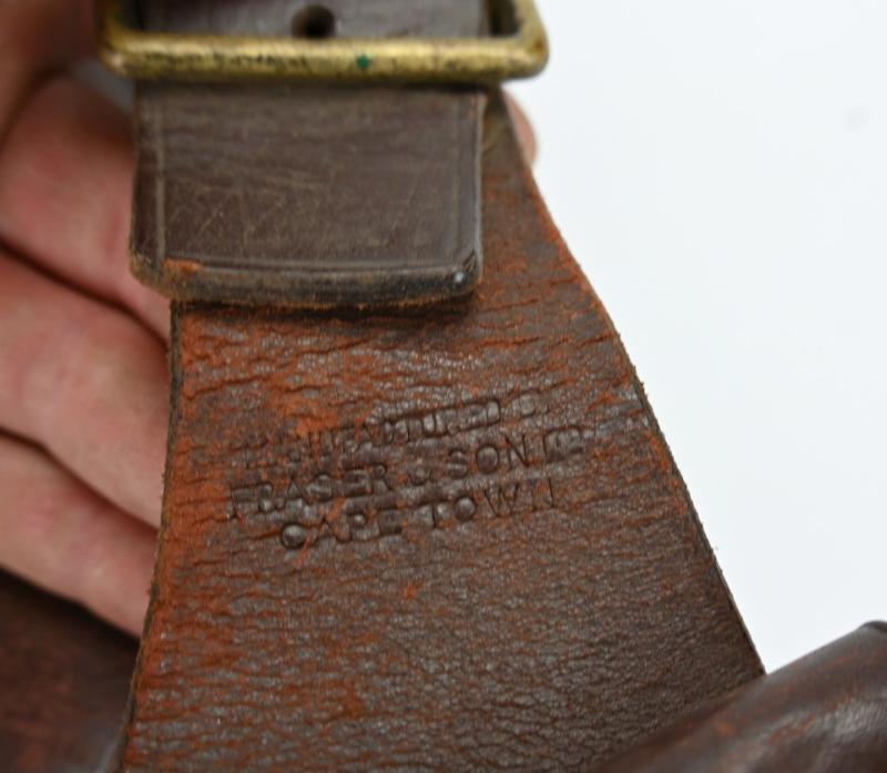 British WW1 P-1903 Leather Ammo Bandoleer