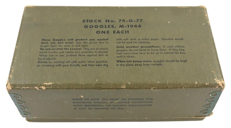 US WW2 M-1944 Goggles Case