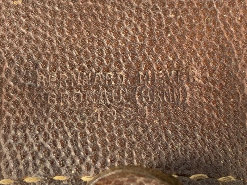 K98 Chocolate Brown Leather Ammo Pouch -1939-