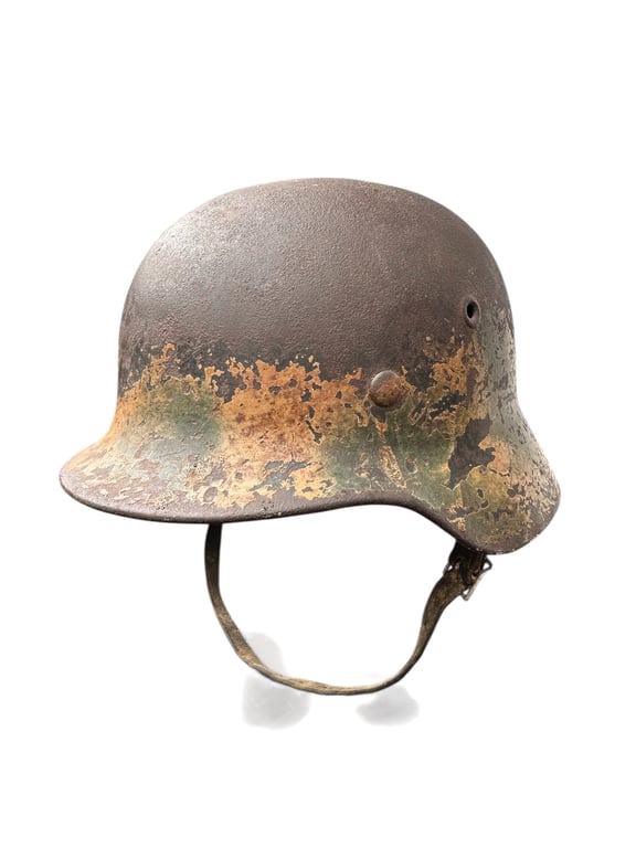 Untouched M40 two tone "Normandie" Camo Helmet