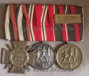 3 piece medal bar