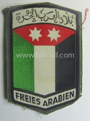 'BeVo'-type, volunteeer armshield entitled: 'Freies Arabien' being intended...