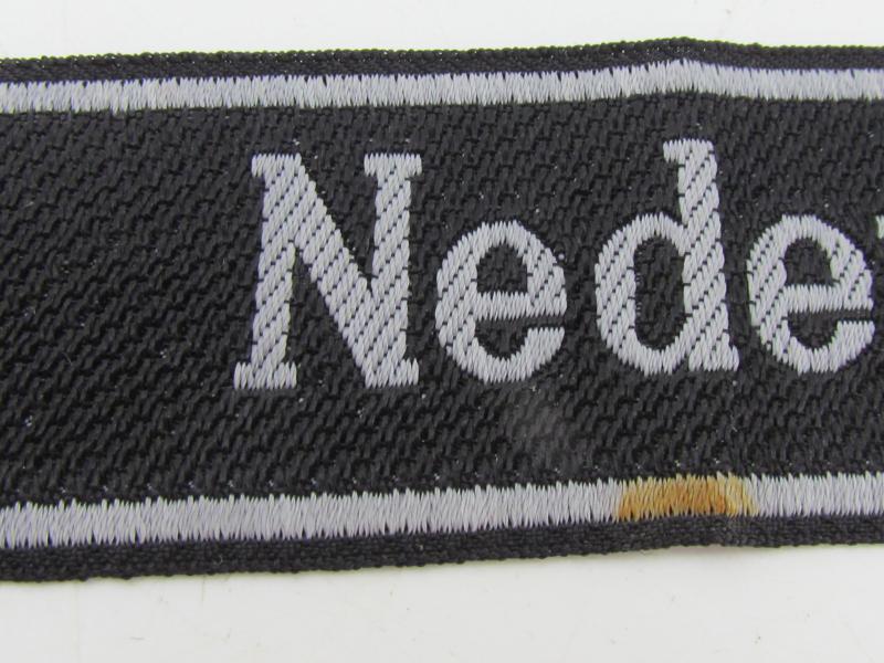 Waffen-SS BeVo 'Nederland' Cufftitle