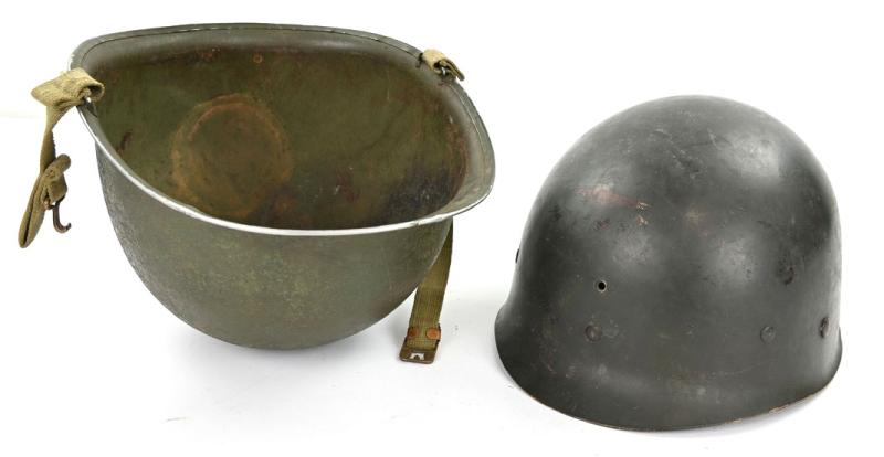US WW2 Fixed bale Combat Helmet
