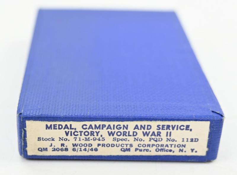 US WW2 Victory War Medal in Case
