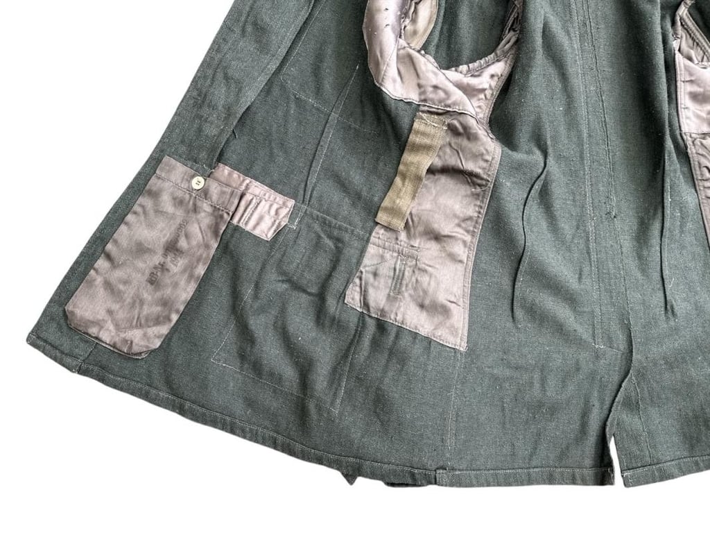 Wehrmacht ( Heer ) ‘Drillich’ (HBT) M43 Field Blouse RB Numbered 1944.