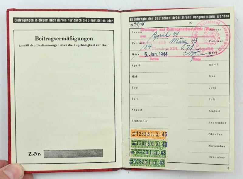 German DAF Memberpass