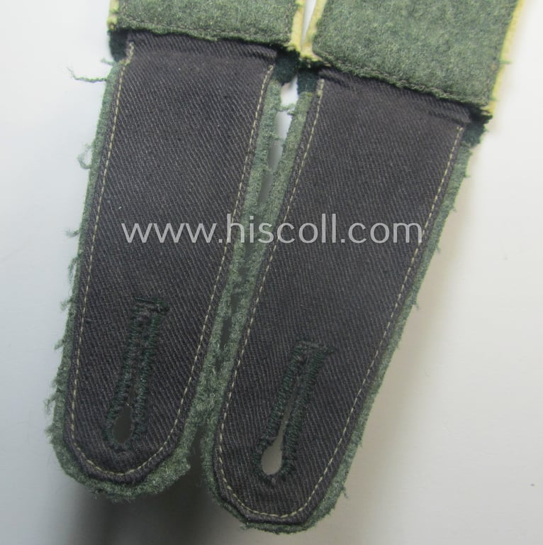 Pair of WH (Heeres) neatly 'cyphered', EM-type (ie. 'M40'-pattern) shoulderstraps: 'Soldat des Infanterie-Rgts. 36'