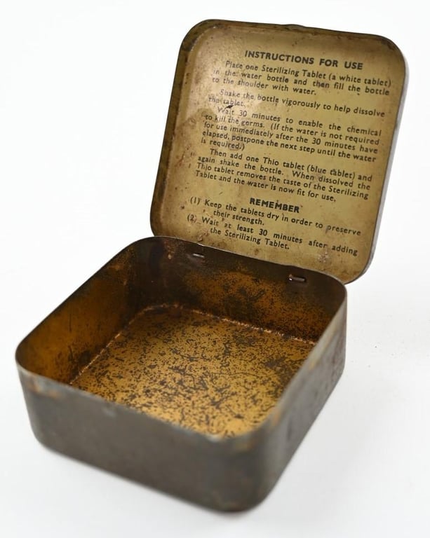 British WW2 Sterilizing Tin Can