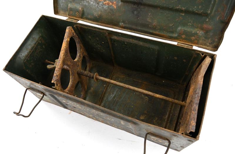 British WW2 25pds Grenade Box with Frame