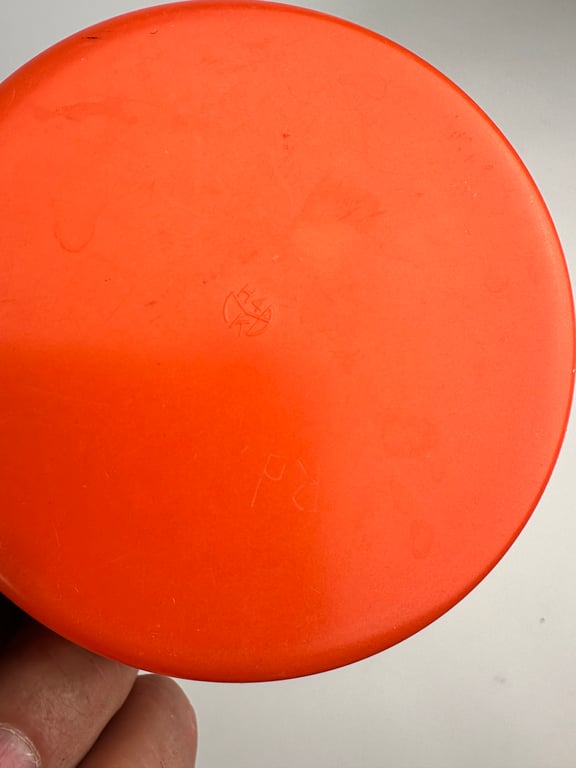 Butter Dish German (orange)