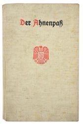 German Third Reich 'Ahnenpass' Ancestral Passport
